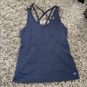 Strappy yoga top